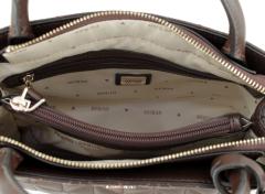 kleine Henkeltasche gesteppt Guess Paisleigh schwarz 