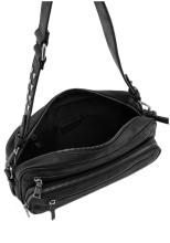 Umhängetasche FredsBruder Rebel At Heart Black matt Leder