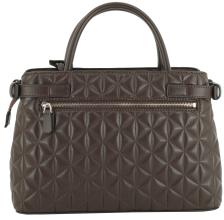 bürotaugliche Handtasche mit Steppung Guess Paisleigh schwarz 