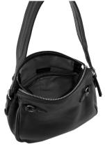 schwarze Beuteltasche FredsBruder My Forever Friend weiches Leder