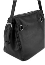 schwarze Beuteltasche FredsBruder My Forever Friend weiches Leder