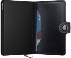 Kartenhülle pflanzlich gegerbt Secrid Basco Ink Black