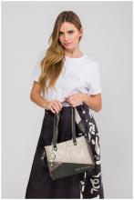 kompakte Henkeltasche Anekke Sophia Auralis bestickt beige