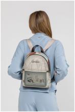 Tagesrucksack Anekke zart Auralis beige Sophia orange Glitzer