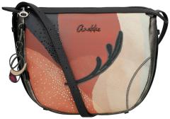 Anekke Muse Eikon Crossovertasche bestickt Strasssteine Rottöne