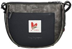 Anekke Muse Eikon Crossovertasche bestickt Strasssteine Rottöne