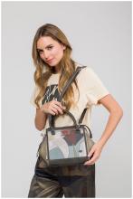 raffinierte Kurzgrifftasche Nietendekor Sophia Auralis Anekke