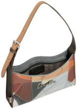 Anekke Sophia Auralis Schultertasche Nietendekor bunt