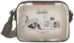 Anekke Crossbody Bag Sophia Auralis dreigeteilt beige