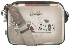 Anekke Crossbody Bag Sophia Auralis dreigeteilt beige