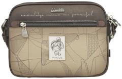 Anekke Crossbody Bag Sophia Auralis dreigeteilt beige