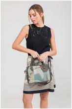 Anekke Kurzgrifftasche Sophia Auralis Bunt zarter Glitzer