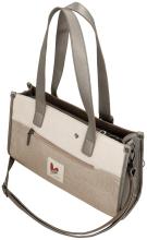 Anekke Handtasche metallic Muse Olympia stilisiert Print farbenfroh