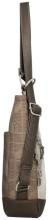 Anekke Taschenrucksack Sophia beige filigran Metallic Print