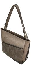 Anekke Taschenrucksack Sophia beige filigran Metallic Print