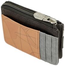 Kartenetui Anekke Comicprint beige Metallictöne Sophia RFID glitzernd