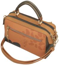 Anekke sytlische Kurzgrifftasche orange Sophia bestickt Gaia