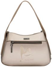 kompakte Anekke Crossovertasche beige Muse metallic Olympia Glitzersteine