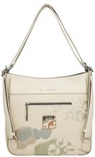 Beuteltrucksack hellbeige Ziernieten Anekke Sophia Gaia