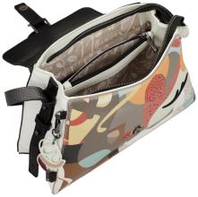 Anekke Umhängetasche mit dekorativen Flap Muse Eikon satte Farben