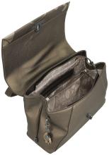 Anekke rechteckige Schultertasche Sophia Gaia metallic Überschlag