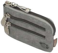 kleine Anekke Minibörse Print beige Sophia bestickt Münzen