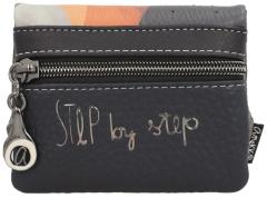 Anekke Kisslockbörse rot Glitzersteine Muse metallic Eikon Überschlag