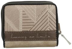 Anekke Wallet klein Sophia klappbar RFID beige Comicprint