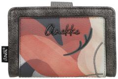 Anekke Brieftasche Muse Rottöne metallic Eikon RFID Karten