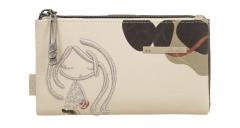 Portemonnaie Stickerei beige flexibel Anekke Sophia Gaia