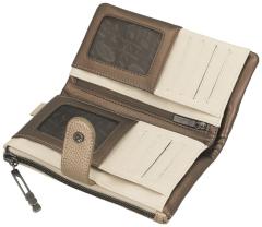 Portemonnaie Stickerei beige flexibel Anekke Sophia Gaia