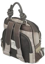 kompakter Alltagsrucksack taupe bunt Nieten Anekke Sophia Auralis