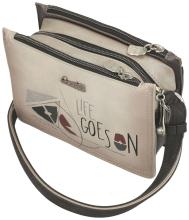 handliche Anekke Umhängetasche Sophia Auralis Beige