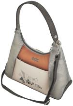 Anekke Hobo Tasche Sophia Grau Schimmer