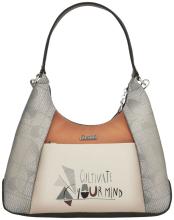 Anekke Hobo Tasche Sophia Grau Schimmer