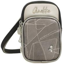 Anekke mini Sophia Auralis metallic Handytasche beige