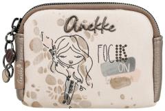 Anekke Schlüsseltasche breit Muse Olympia warm Beige