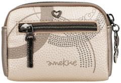 Anekke Schlüsseltasche breit Muse Olympia warm Beige