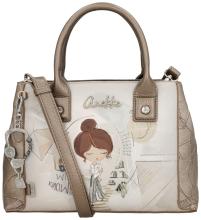 Henkeltasche Anekke beige Sophia bunt antik Griechenland metallic