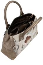 Henkeltasche Anekke beige Sophia bunt antik Griechenland metallic