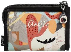 Anekke flexible Klappbörse mit Riegel Muse Eikon Bunt Glitzer