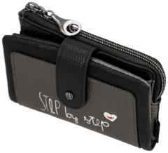 Anekke flexible Klappbörse mit Riegel Muse Eikon Bunt Glitzer