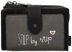 Anekke flexible Klappbörse mit Riegel Muse Eikon Bunt Glitzer