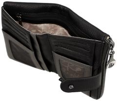 Anekke flexible Klappbörse mit Riegel Muse Eikon Bunt Glitzer