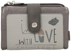 Damenbrieftasche flexibel Metallicakzente Anekke Sophia