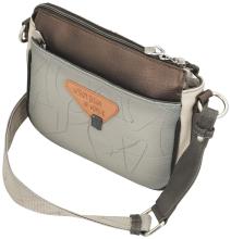Anekke Crossbody Bag bestickt Sophia beige Glitzersteine metallic