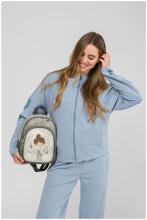 Citybackpack Anekke Sophia Metallicakzente hellbeige