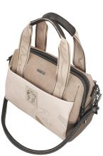 extravagante Kurzgrifftasche Strassdekor Anekke Muse Eikon Metallic