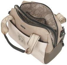 extravagante Kurzgrifftasche Strassdekor Anekke Muse Eikon Metallic