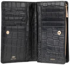JOOP Lederbörse Damen Belinda Coccodrillo Black 